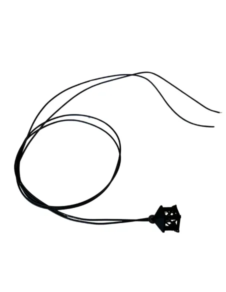 Lanternino in pvc completo di lampada per statue da 10 cm