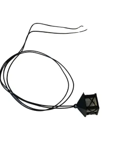 Lanternino in pvc completo di lampada per statue da 20 cm 2