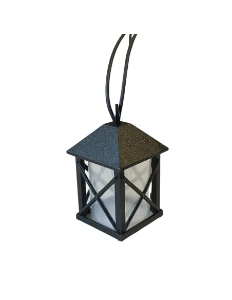 Mini PVC lantern with built-in light, for 30 cm Nativity figures