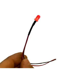 Led rosso con effetto tremolante autonomo