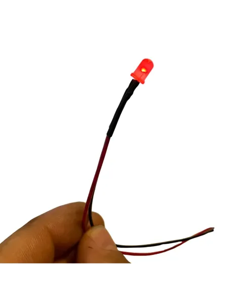 Led rosso con effetto tremolante autonomo