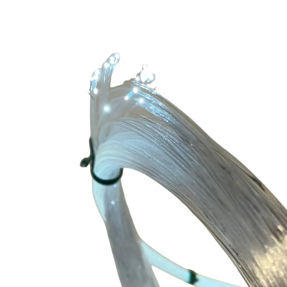 Bundle of 30 optical fibers for stars