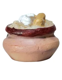 Pentola con uova in resina per statue da 15-20 cm 2