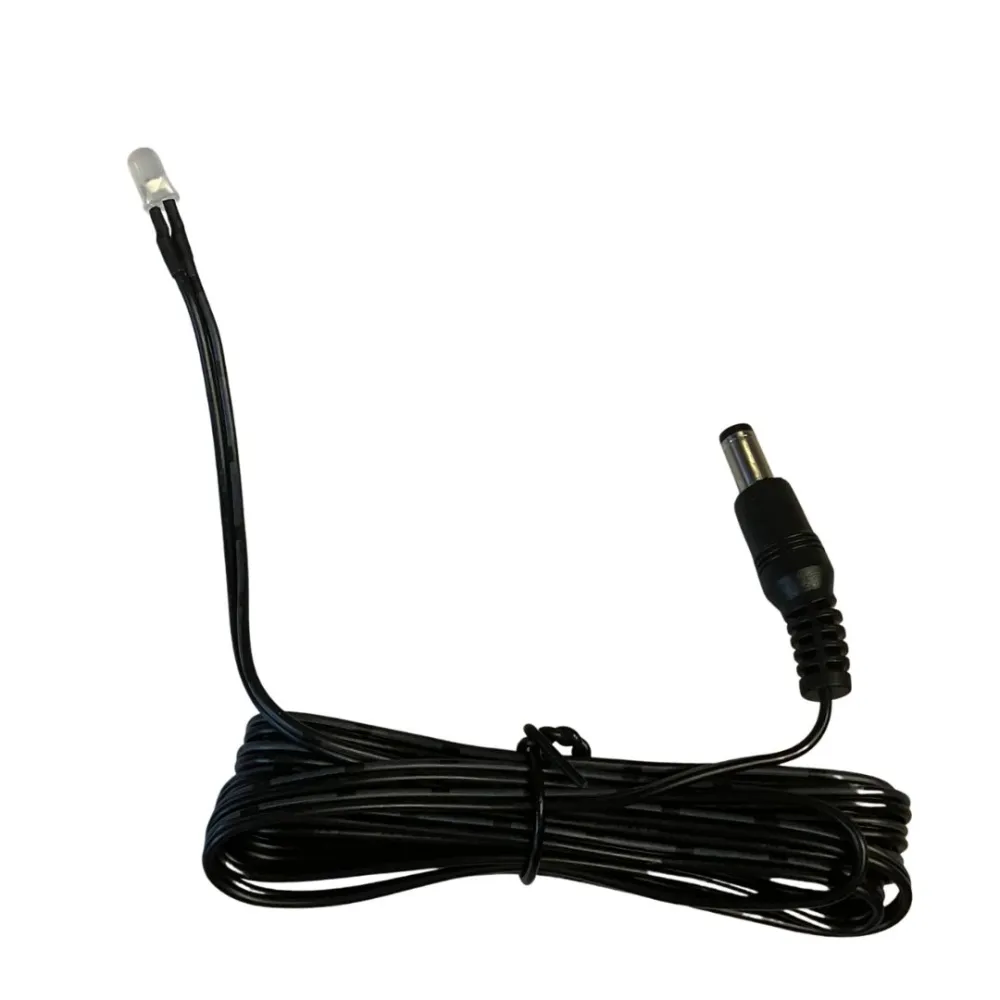 Yellow Flickering LED with 2.1 mm Connector