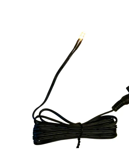 Led bianco caldo con spinotto 2,1 mm