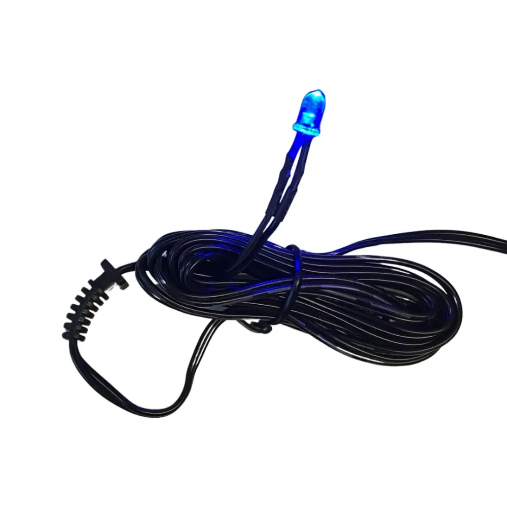 Blue LED with 2.1 mm plug