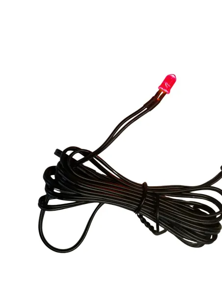 Red LED with 2.1 mm plug