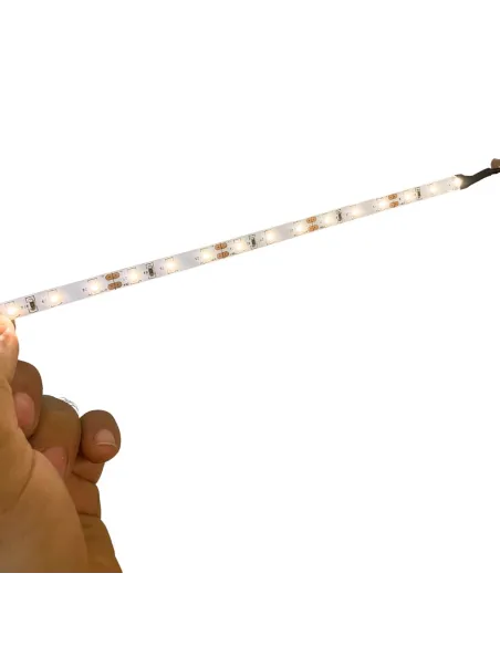 15 warm white LED strip with 2.5 mm plug