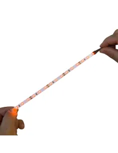 15 orange LED strip with 2.5 mm plug
