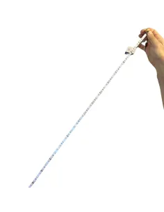 Striscia 45 led bianco freddo completa di spinotto 2,5 mm 2