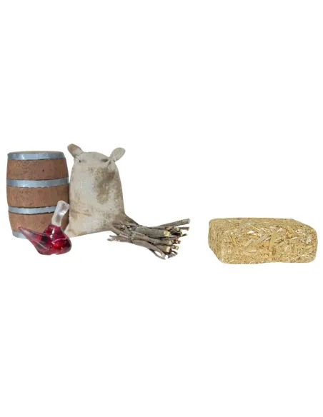 5-Piece Rural Accessory Set for 15 cm Nativity Figures