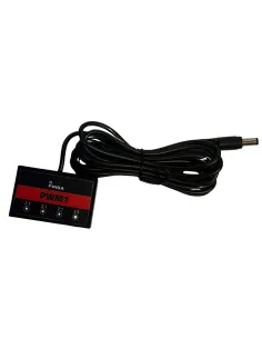 Multiple socket with 2.5 mm male plug and triple 2.1 mm outputs 2