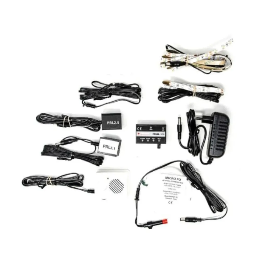 Two-phase LED control unit with kit and built-in music