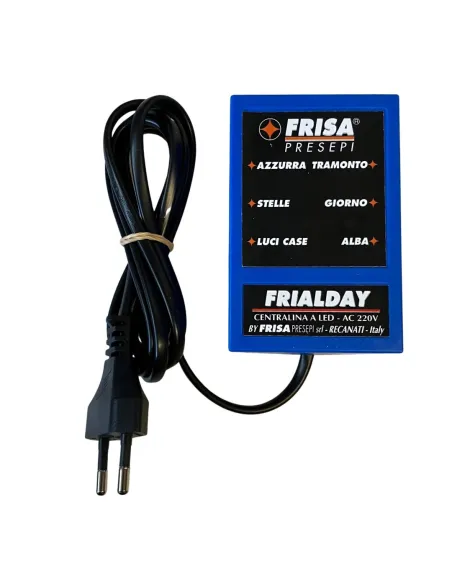 Four-phase LED control unit complete with kit for Nativity scenes up to 0.60 m²