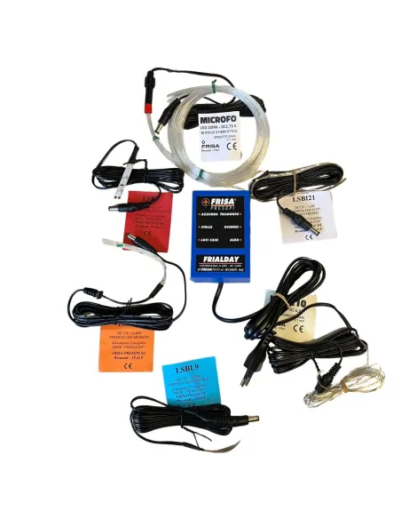 Four-phase LED control unit complete with kit for Nativity scenes up to 0.60 m²