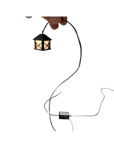 Mini lantern for micro lighting system, suitable for 20 cm Nativity figures