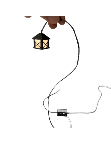 Mini lantern for micro lighting system, suitable for 20 cm Nativity figures