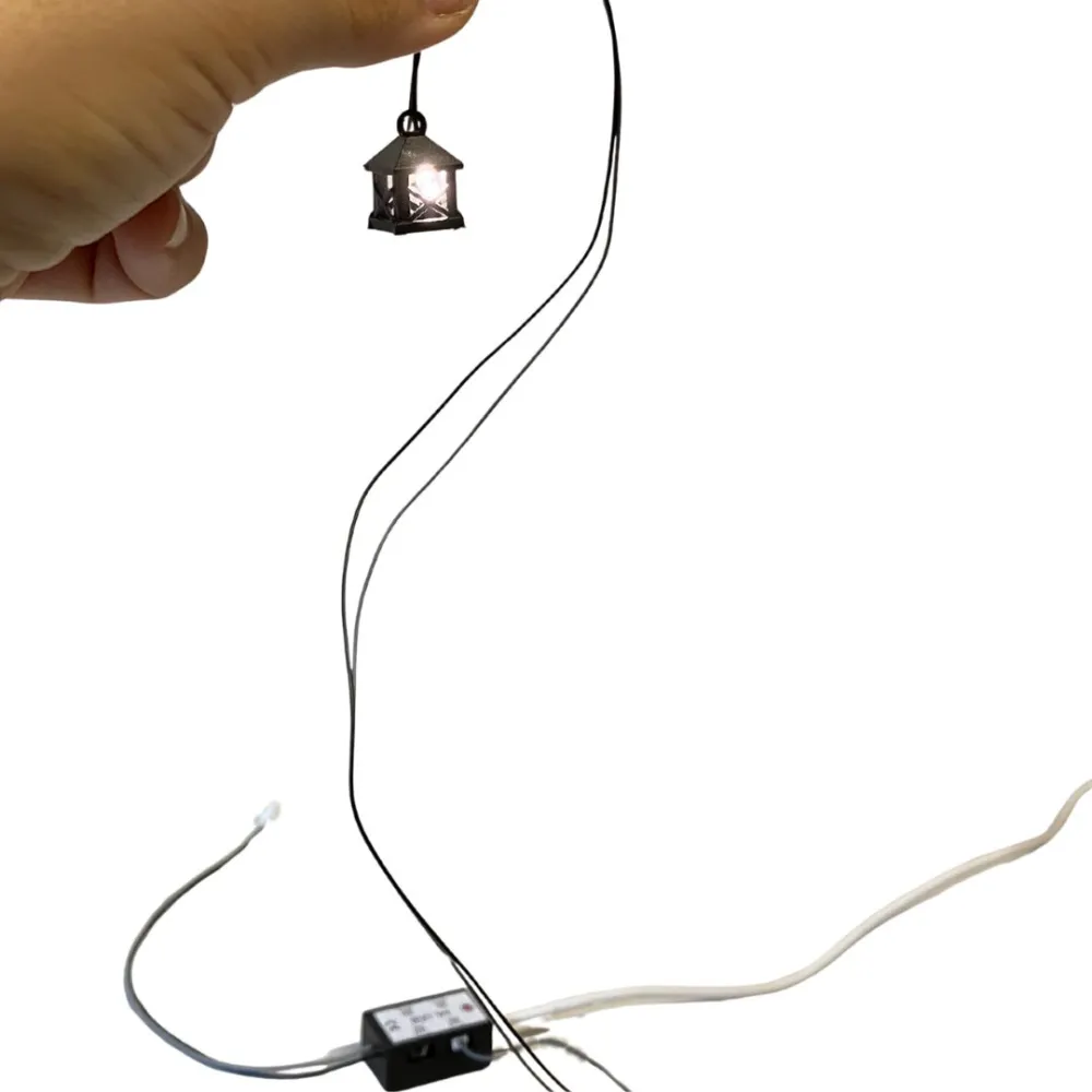 Mini lantern for micro lighting system, suitable for 10 cm Nativity figures