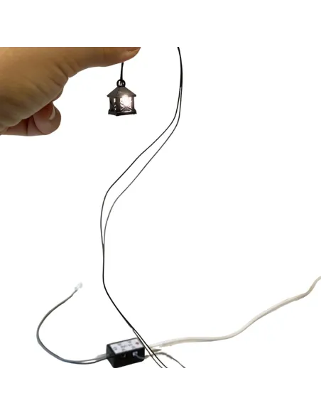 Mini lantern for micro lighting system, suitable for 10 cm Nativity figures