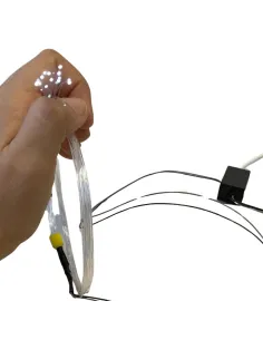 Bundle of 20 optical fiber strands for stars, compatible with micro lighting system