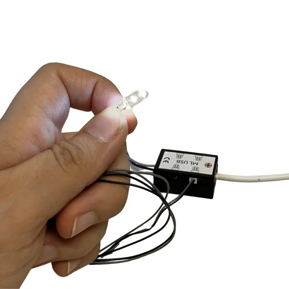 Led singolo bianco freddo per sistema di micro illuminazione