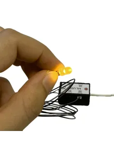 Led singolo giallo per sistema di micro illuminazione