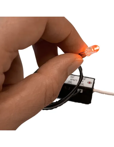 Led singolo arancione per sistema di micro illuminazione