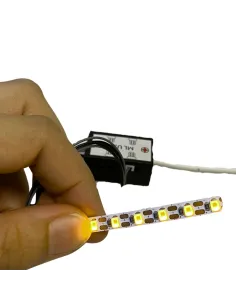 6 yellow LED strip for micro lighting system