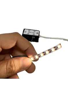 6 warm white LED strip for micro lighting system