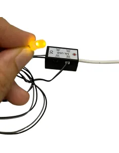 Led fuoco giallo per sistema di micro illuminazione