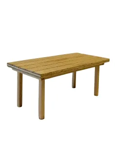 Tavolo Eco in legno per statue da 10 cm