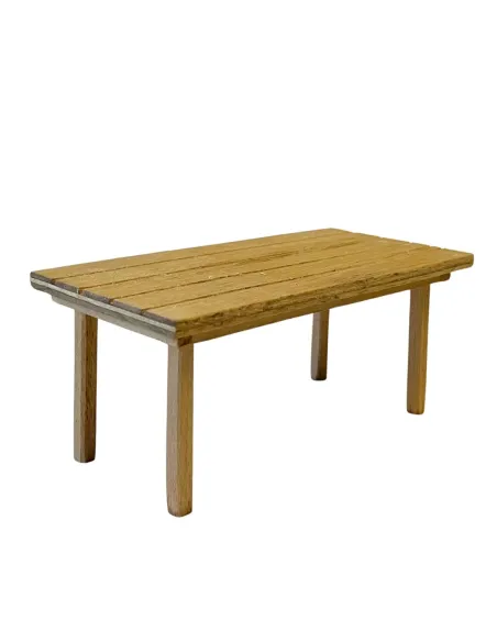 Tavolo Eco in legno per statue da 10 cm