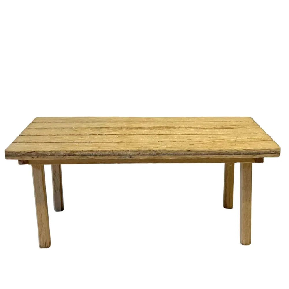 “Eco” wooden table for 10 cm Nativity figures