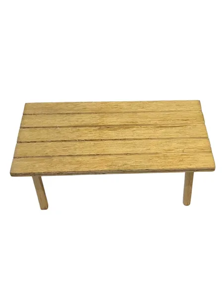 Tavolo Eco in legno per statue da 10 cm