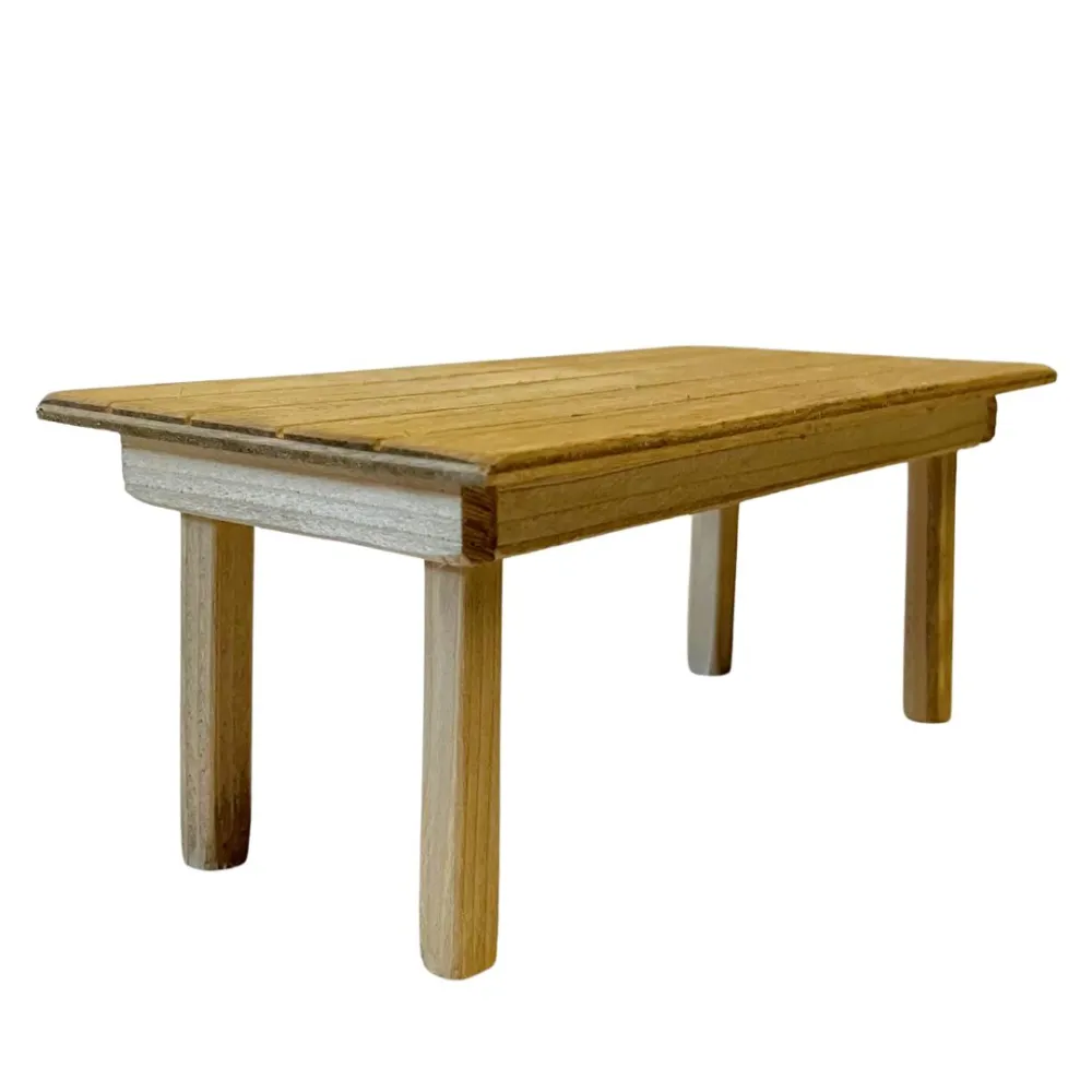 “Eco” wooden table for 15 cm Nativity figures