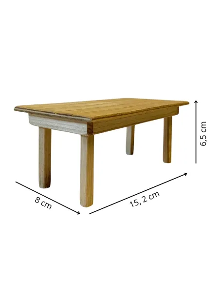 “Eco” wooden table for 15 cm Nativity figures