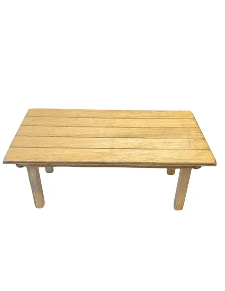 Tavolo Eco in legno per statue da 15 cm