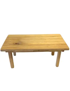 “Eco” wooden table for 20 cm Nativity figures 2
