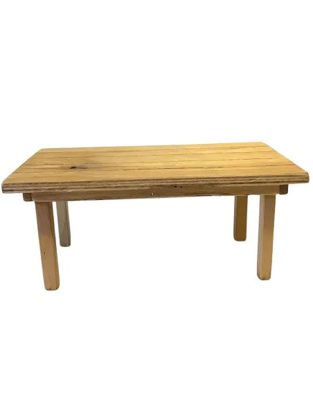 Tavolo Eco in legno per statue da 20 cm