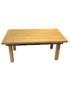 Tavolo Eco in legno per statue da 25 cm 2