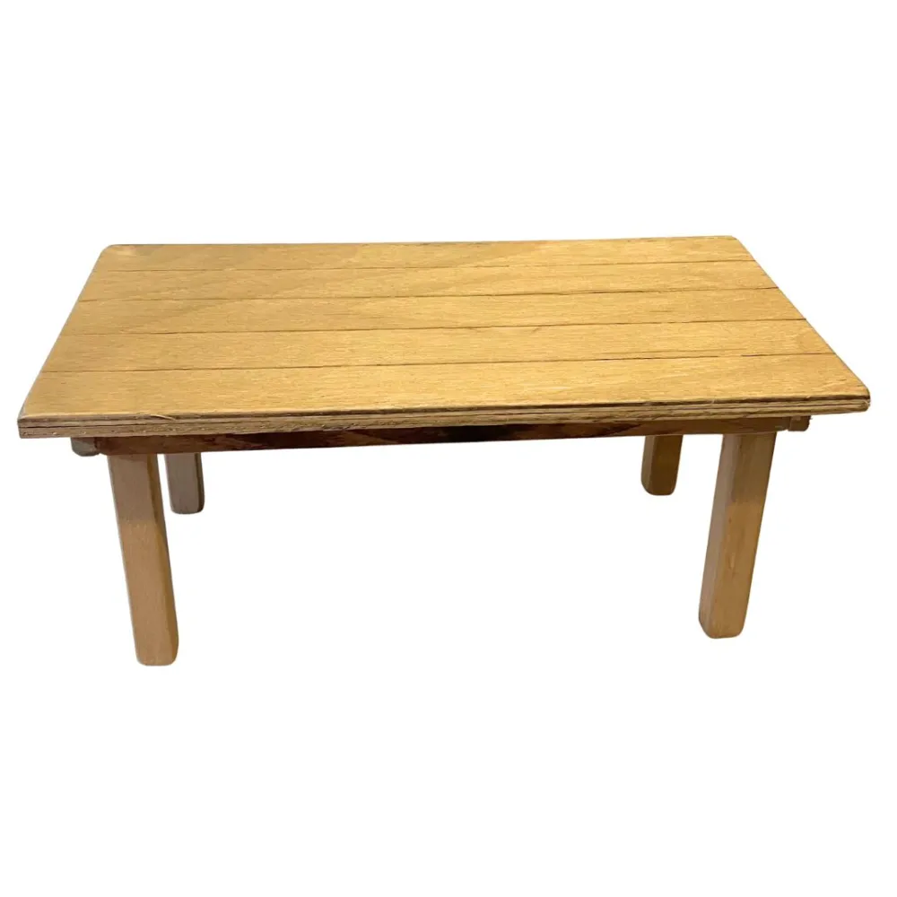 “Eco” wooden table for 25 cm Nativity figures