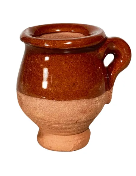Set 6 pezzi in terracotta smaltata per statue da 20 cm