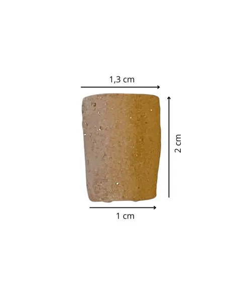 Bag of 50 Real Terracotta Roof Tiles for 8–10 cm Nativity Figures