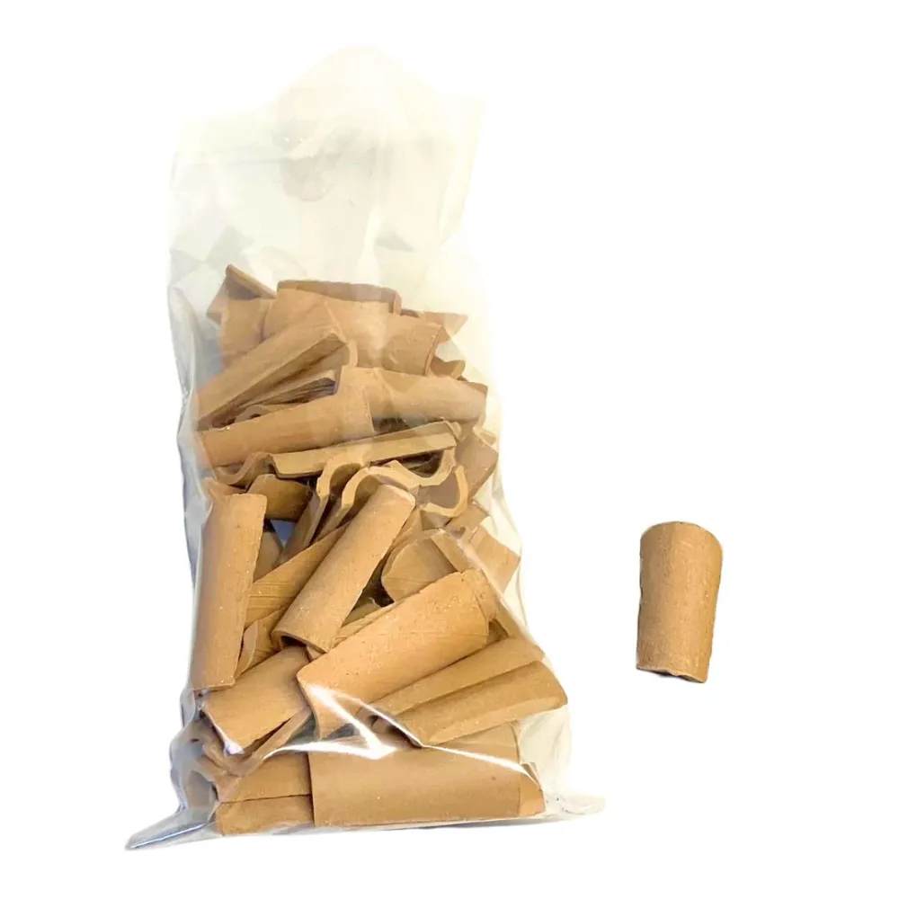 Bag of 50 Real Terracotta Roof Tiles for 15–20 cm Nativity Figures