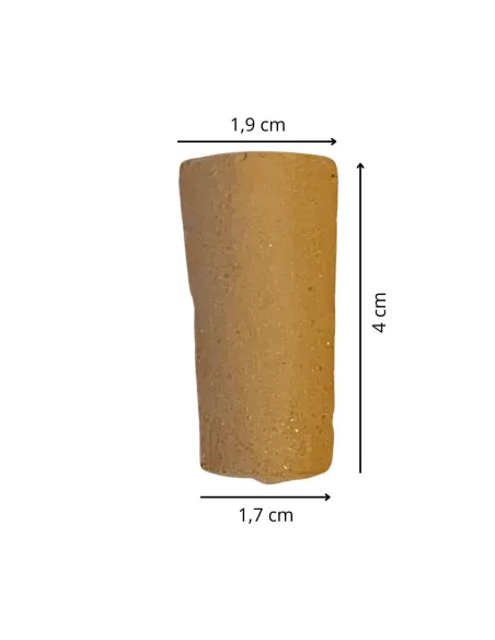 Bag of 50 Real Terracotta Roof Tiles for 15–20 cm Nativity Figures