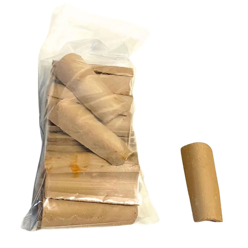 Bag of 25 Real Terracotta Roof Tiles for 25–30 cm Nativity Figures