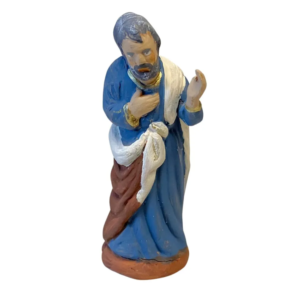 7 cm Terracotta Five-Piece Nativity Set