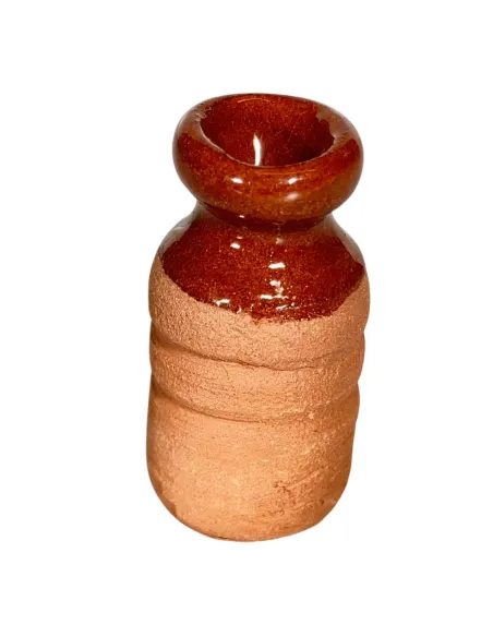 Set 6 pezzi in terracotta smaltata per statue da 20 cm