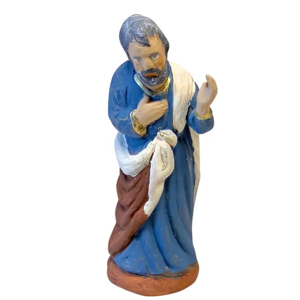 7 cm Terracotta Saint Joseph