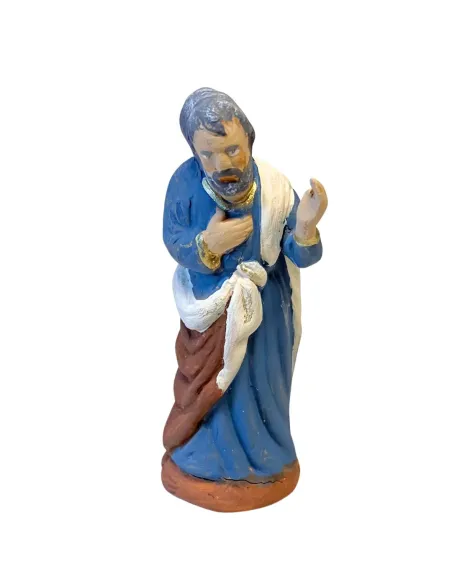 San Giuseppe in terracotta 7 cm